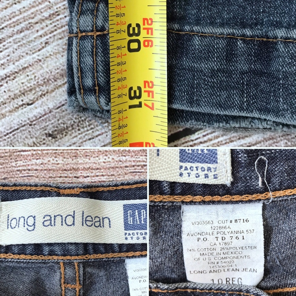 Gap Long and Lean Jeans - Picture 6 of 7